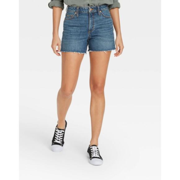 Universal Thread Vintage Midi Cutoff Shorts - Picture 1 of 14